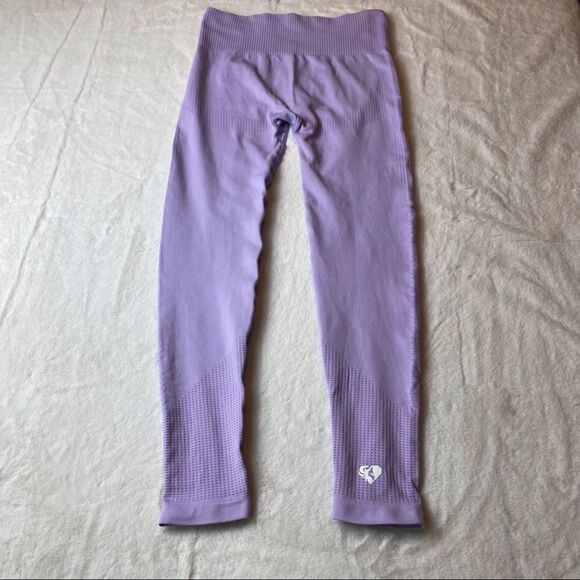 Women,s Best Power Seamless Leggings Lilac - Picture 2 of 9